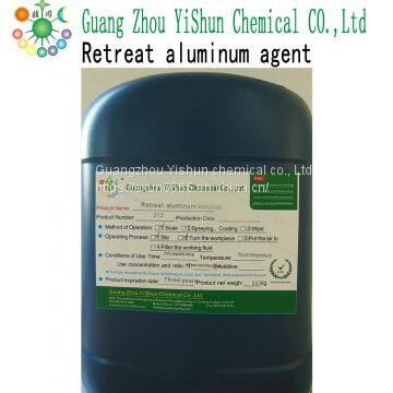 Metal stripping agents Retreat aluminum solution Aluminum removal agents