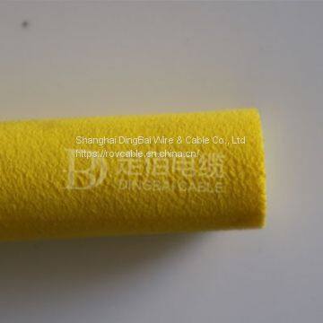 Yellow Oil Resistance Marine Electrical Cable / 4 Core Wire Cables Weatherproof