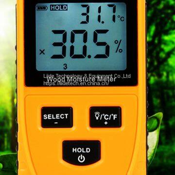 LM163 Handheld Digital Inductive Wood Moisture Meter