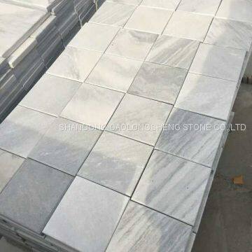 Grey Wooden Marble, White Grey Cloudy Marble, White Grey Landscaping Marble, Grey Waves Marble photo-4