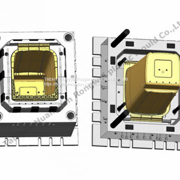 High quality trash can mould maker plastic injection mold