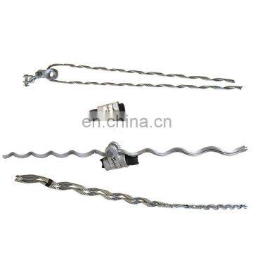 China Factory Preformed Dead End Guy Grip Tension Clamp For ADSS OPGW Cable Clamp photo-6