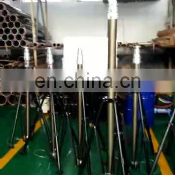 20m led high mast lighting pole for cctv telescopic mast tower