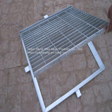 Galvanized welded steel grid plate steel deck slabs/ steel grid grating flo