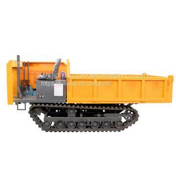 China sale diesel price rubber track carrier dumper 3 tons crawler dump truck