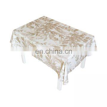 2018 Fancy Flower Pattern Elegant Wedding Waterproof Tablecloth photo-4