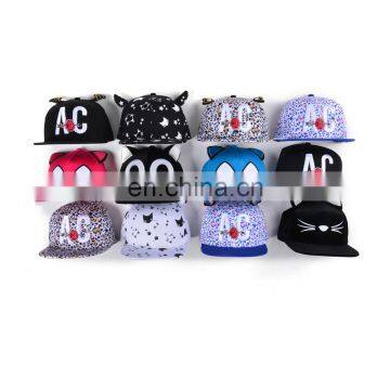 Factory custom kids baseball cap children snapbacks caps