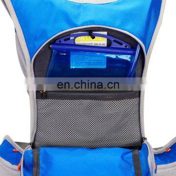 Custom Light Weight Sport Hydration Backpack Running Pack With 2L Water Bladder