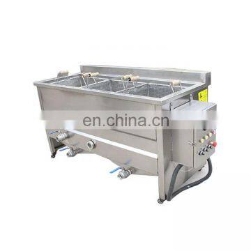 electric 3 baskets chicken frying machine industrial deep fryer