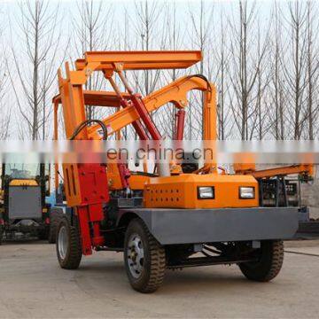 a Frame Piling Rig Ground Screw Piling Drilling Machine photo-4