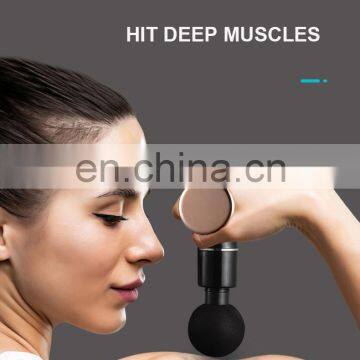 Ready To Ship Electric 20W Body Massager Handle Deep Vibrating Mini Massage Gun Brushless Motor Massager Gun photo-4