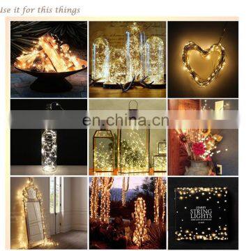 Christmas Decoration Micro Led Copper Wire String Lights 12V DC Plug 10M 20M photo-6