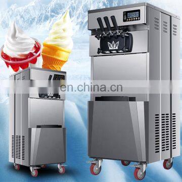 3 Flavors Commercial Soft Ice Cream Machine photo-2