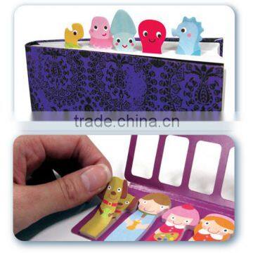 Bird & Animal on the Plane Die Cut Shape Note Set Notepad Sticky Memo Pad photo-5