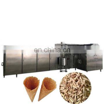 automatic stainless steel egg roll maker / wafer stick making machine /sugar cone processing machine