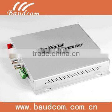 4 Channel Video fiber optic converter