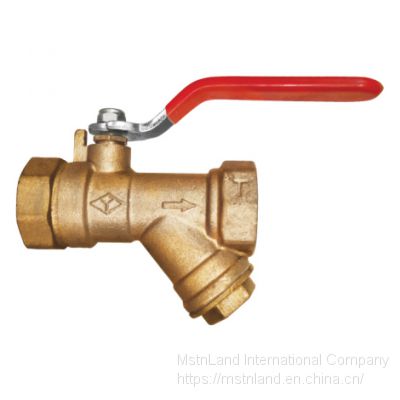 Mstnland BRASS Y-TYPE SWITCHING PIPELINE FILTER