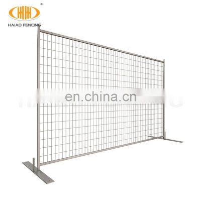 Haiao Fencing Galvanized Canada Temporary Fence