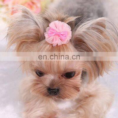 Cheap Dog Accessories Cat Cute Hairpin Pet Grooming Supplies Dog Accessories Supplies Hairpin Fashion Bowknot Hair Clip Grooming