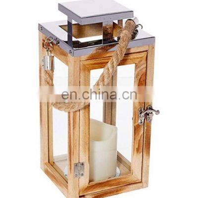 Wholesale Garden Candle Holder Outdoor Moroccan Metal Camping Lantern Iron Candle Lantern