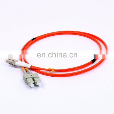 ftth duplex  OM1 OM2 50/125 62.5/125 multimode optical patch cord lc to sc