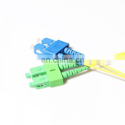 Factory Price 2.0mm 3.0mm SM/MM Duplex optical fiber SC/APC UPC connector