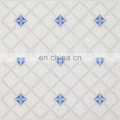 300x300mm Anti-slip  country style blue color tile glazed colorful matte surface ceramic floor tile