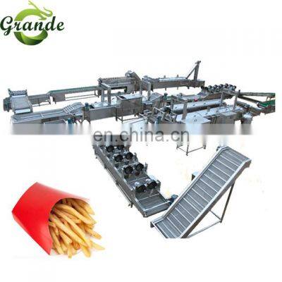 Lays Potato Sticks Maker Potato Finger Chips Frying Making Machine