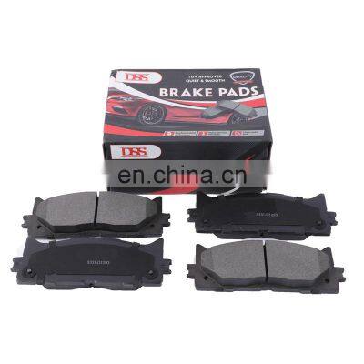 04465-06080  high quality brake pad raw material front brake pad for Toyota CAMRY