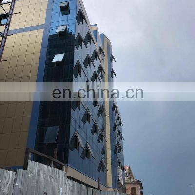 Facade Panel Exterior Wall Cladding Curtain Walls Accessories Glass Curtain Wall