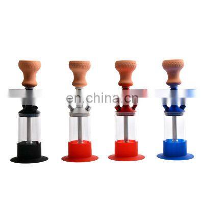 Cost Effective Fancy Modern Luxurious Custom Small Wholesale Russian Glass Portable Hookah photo-3