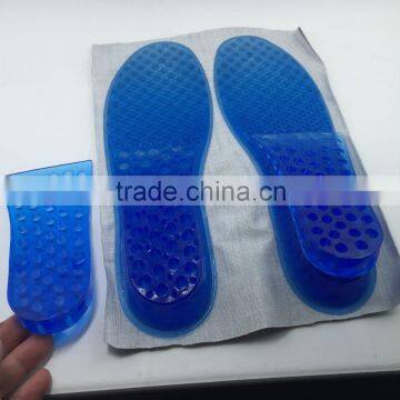 (MAN) Two Layer Height Increases Insole Reuasable Soft Gel Insoles photo-2