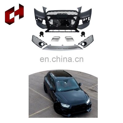 CH Cheap Manufacturer Wide Front Rear Bumper Side Stepping Led Light Retrofit Body Kit For Audi Q5 2013-2017 To Rsq5