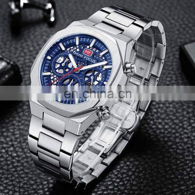 MINI FOCUS 0411G Mens Quartz Watches Stainless Steel Waterproof Fashion Luxury Watches Custom Logo photo-3