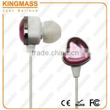 2015 Girly Gadget Pink Heart Earphone