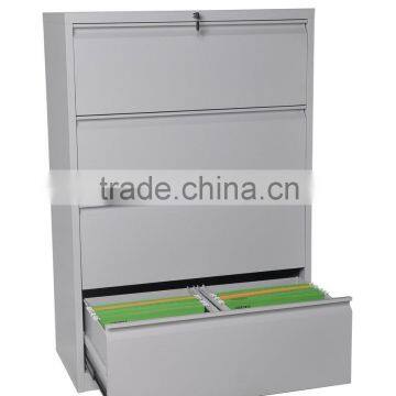 Hight Quality Factory 4 Drawer Lateal Filing Cabinet Steel Stationary Cabinet photo-4