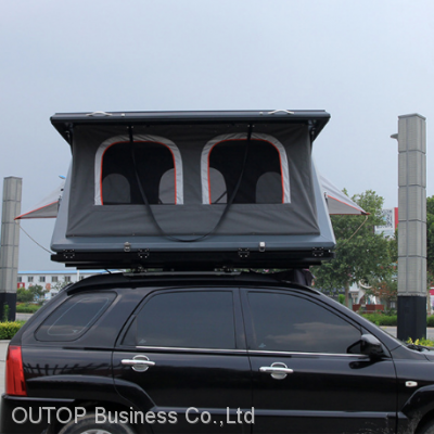 Unique New Design Automatic Z Type Car Hard Top Roof Tent for Outdoor Camping photo-5