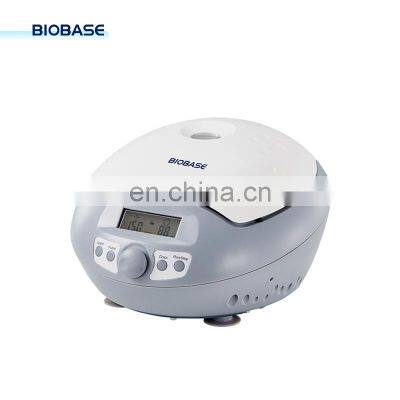 BIOBASE China Mini Centrifuge D2012 plus High Speed Mini Centrifuge Quiet Working for Hospital and Lab