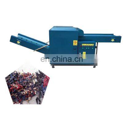 custom design waste glass fiber old cloth denim cutting machine