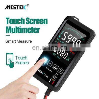 Touch Screen Multimeter Automatic Digital 6000 Count Scanning AC DC Current Measurement NCV True RMS Intelligent Multimeter