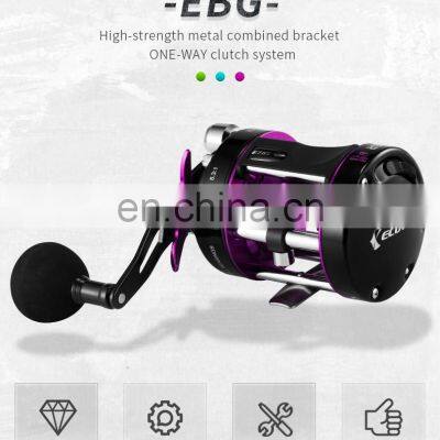 ECOODA Brand Black Thunder 5.3:1 Overhead Reel 10kg Drag Power Offshore Fishing Jigging Reel photo-3