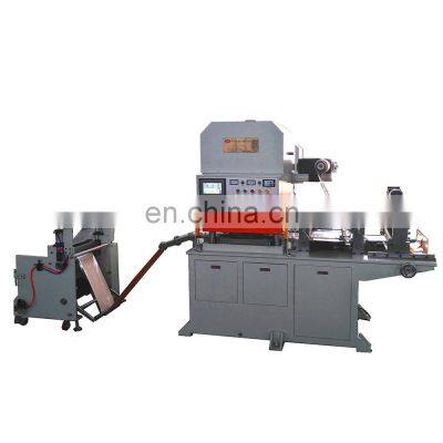 Roll to Roll Hydraulic Kiss cut Die Cutting Machine