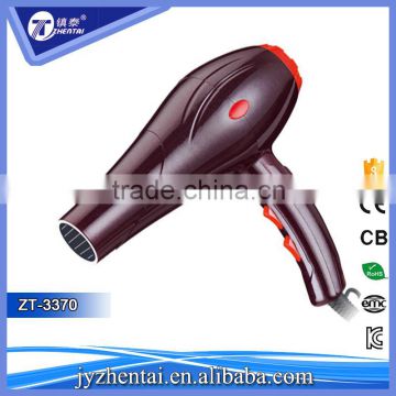 ZT-3370 Hair Dryer Professional Salon Ionic Hair Dryer with IEC/CE/ROHS Approval