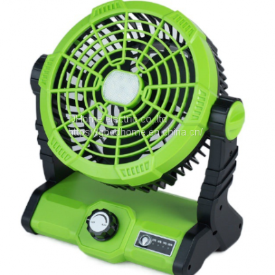 Cross Border Camping Fan Light Tent Wall Hanging Electric Fan Portable USB Charging Small Fan Outdoor Camping Fan