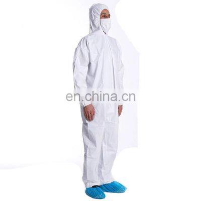 Wholesale Disposable Suit Sms Ppe Set Disposable Suit Isolation Gown Coveralls Ppe Gowns photo-2
