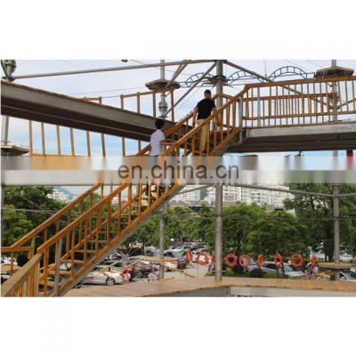 High Quality Climbing Frame Outdoor Obstacle Adventure High Rope Course For Sale photo-5