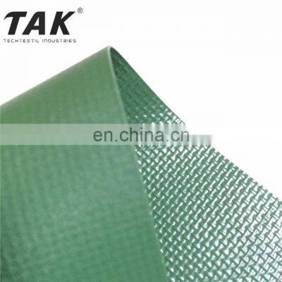 500d Hot Laminated Embossed Airtight Material Polyester Reinforced Pvc Fabric Strong Biogas Tank Fabric photo-2