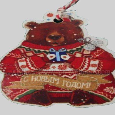 Деревянные новогодние подарки
