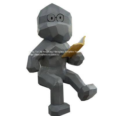 Cartoon Sculpture Animal Sculpture Fiberglass Sculpture Sculpture Customization Sculpture Supplier photo-5