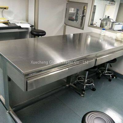 Stainless Steel Lab Furniture Central Laboratory Table Factory Direct Selling Island Bench 3000x1500x850mm photo-5